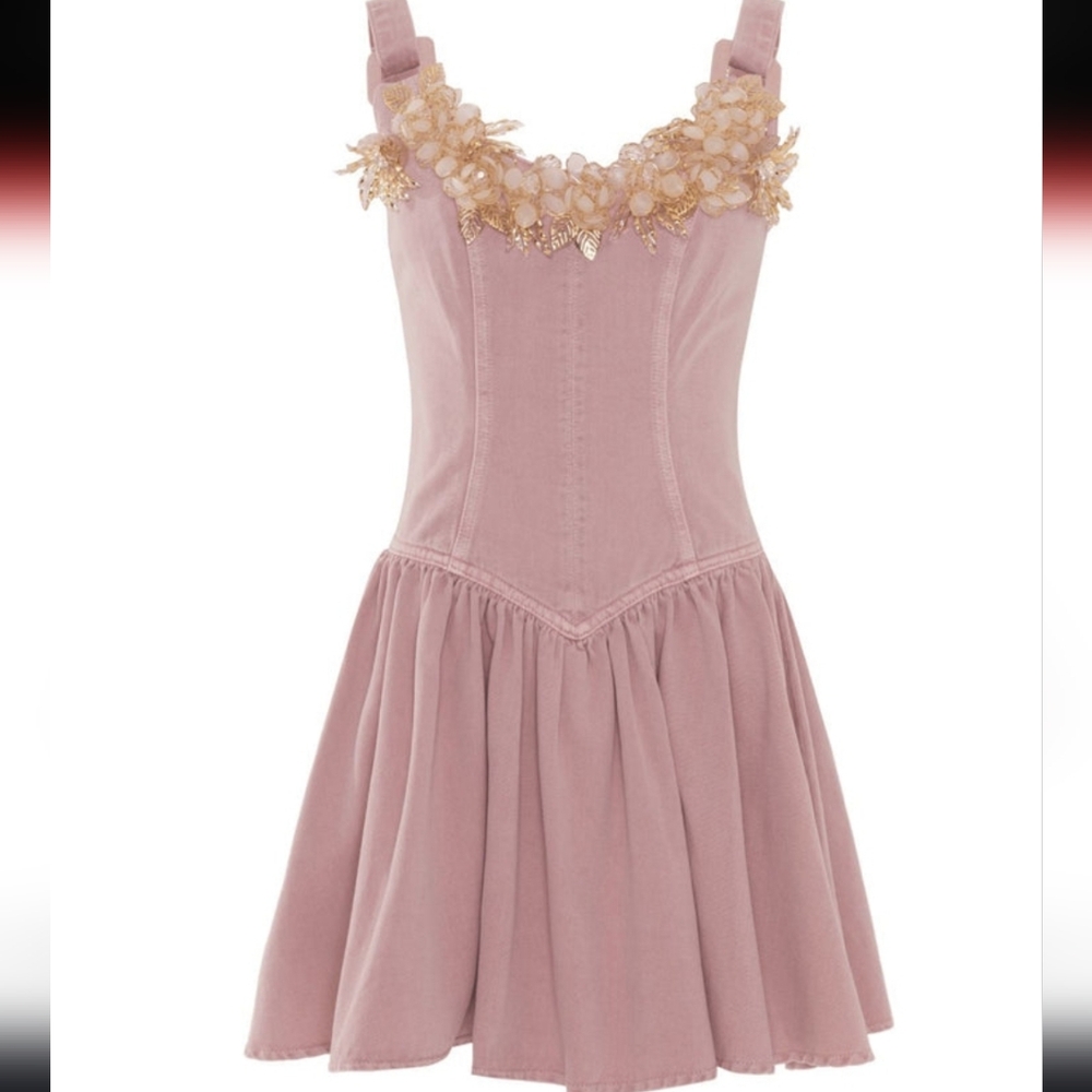 Patbo Denim Mini Dress - Picture 10 of 16